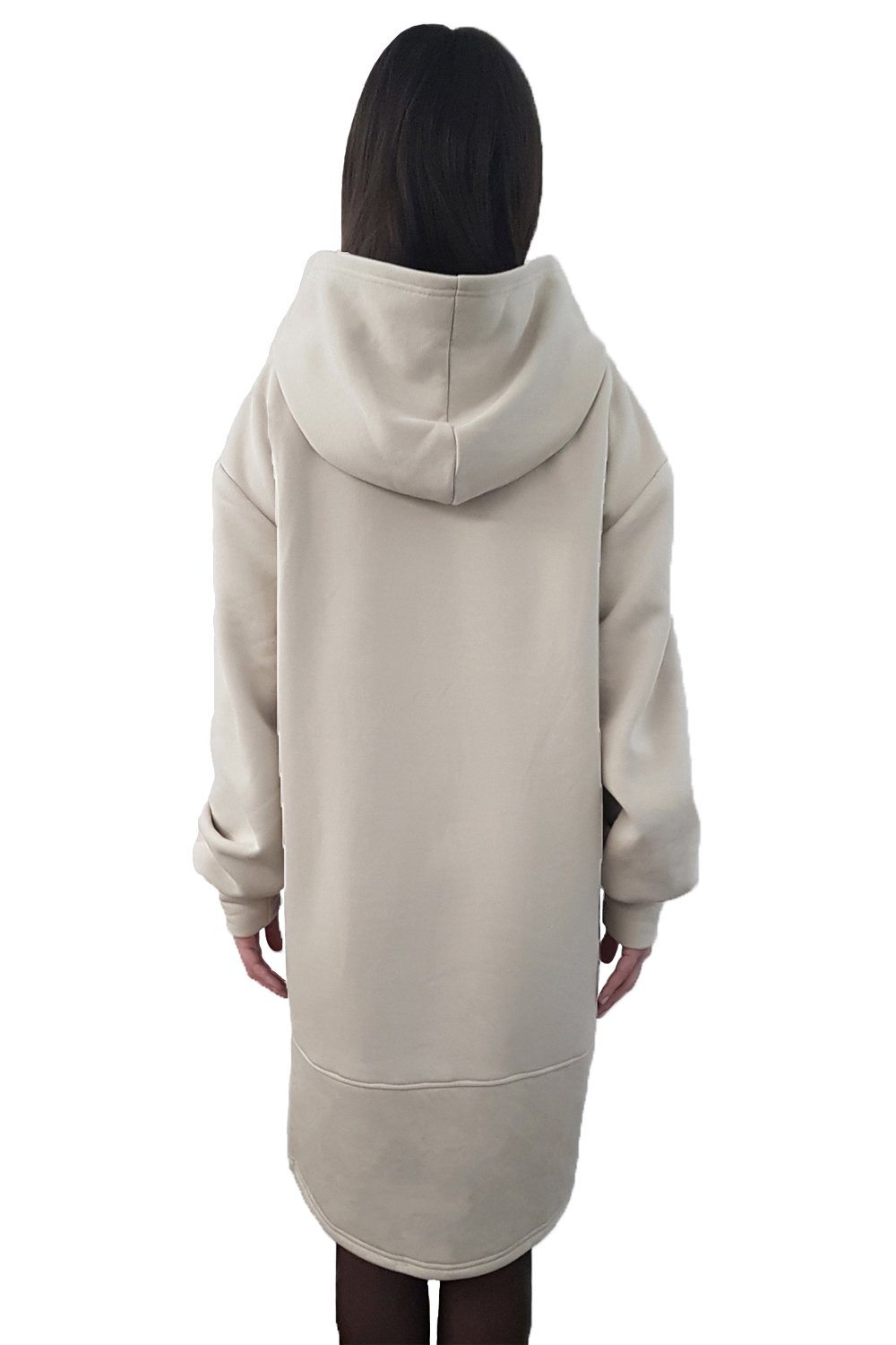 TheG Minimalist Longline Hoody // pšenica