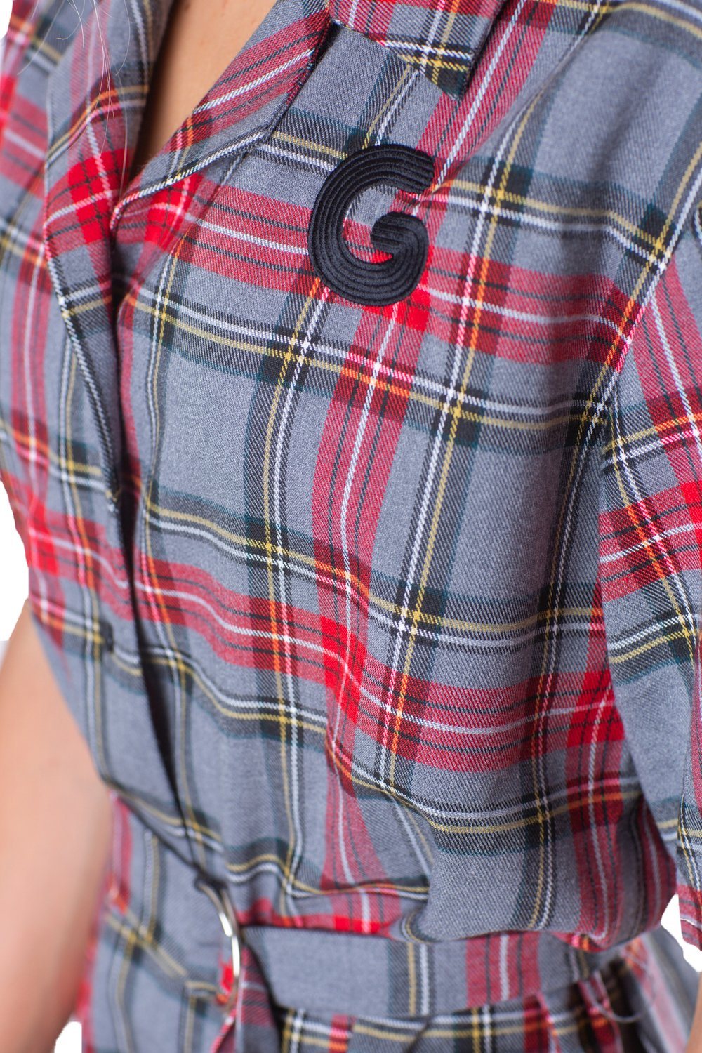 Tartan Woman Dress // gry