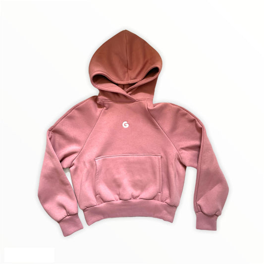 THE RAGLAN HOODY // old pink