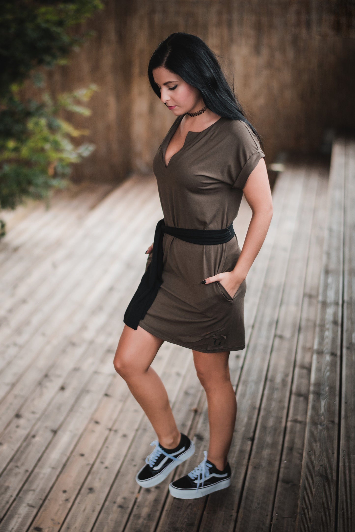 Deni Genuine Destroyed Dress // firgreen