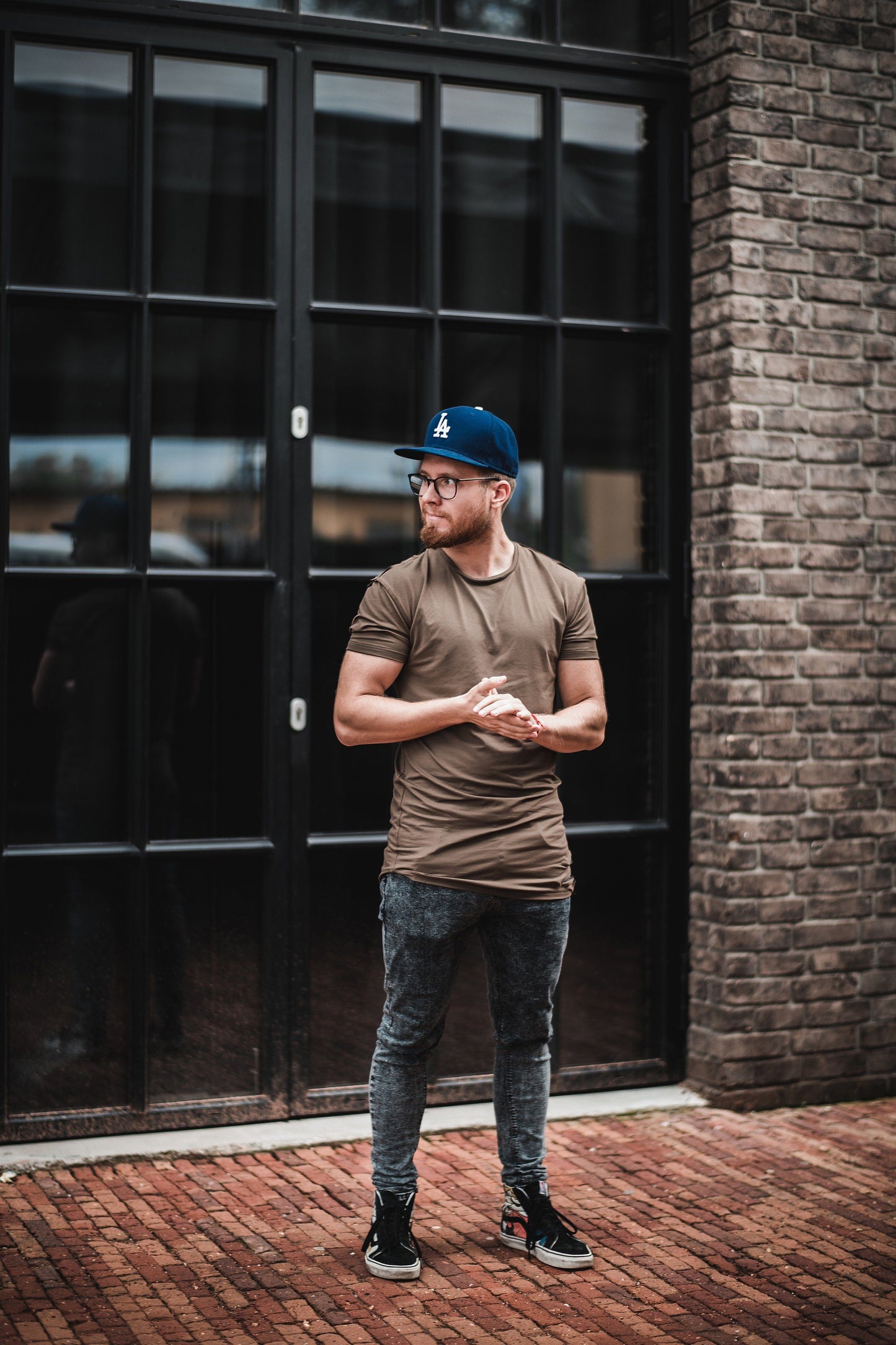 Boris Genuine Destroyed Tee // firgreen