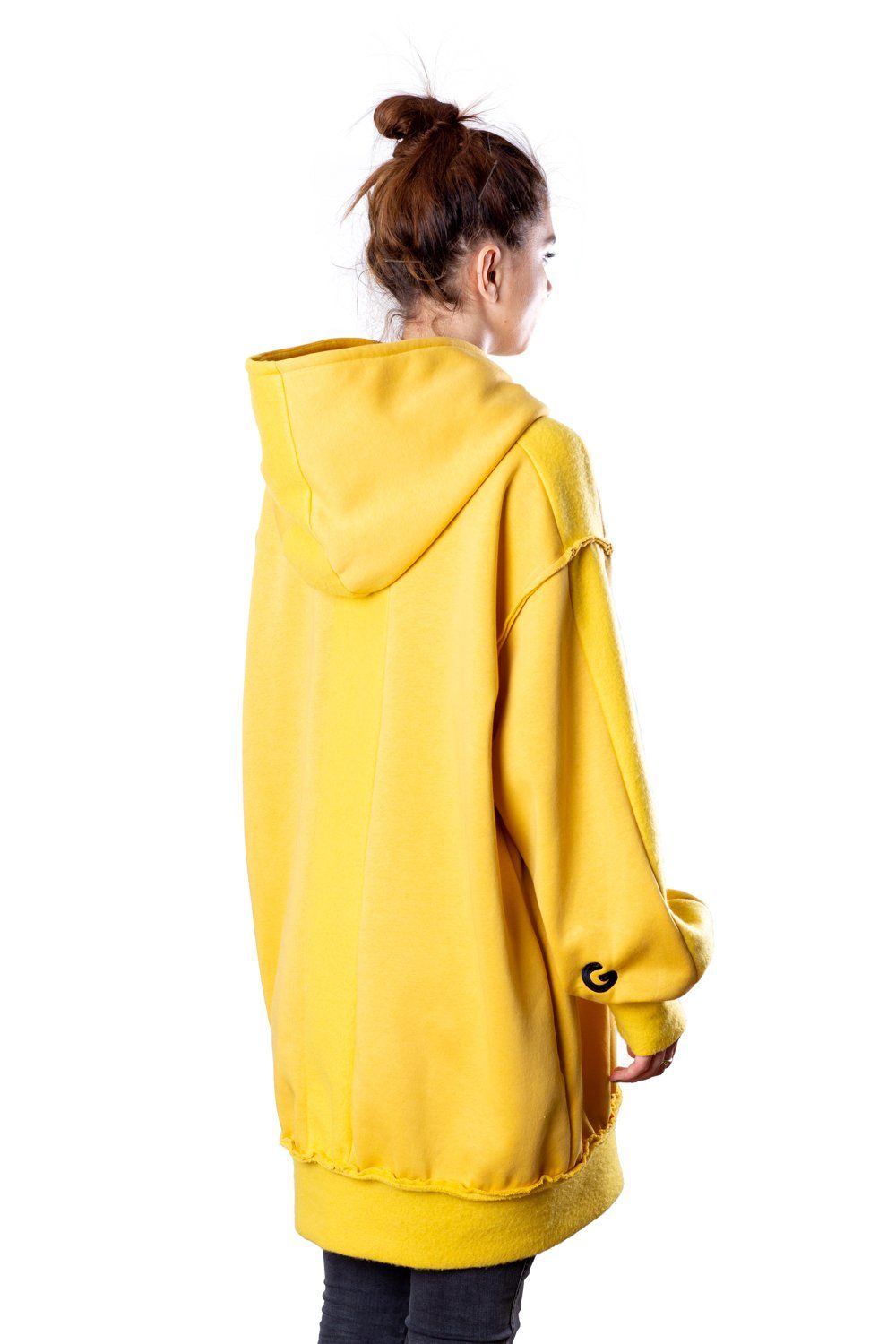 TheG Fresh Oversize Hoody Woman // yellow