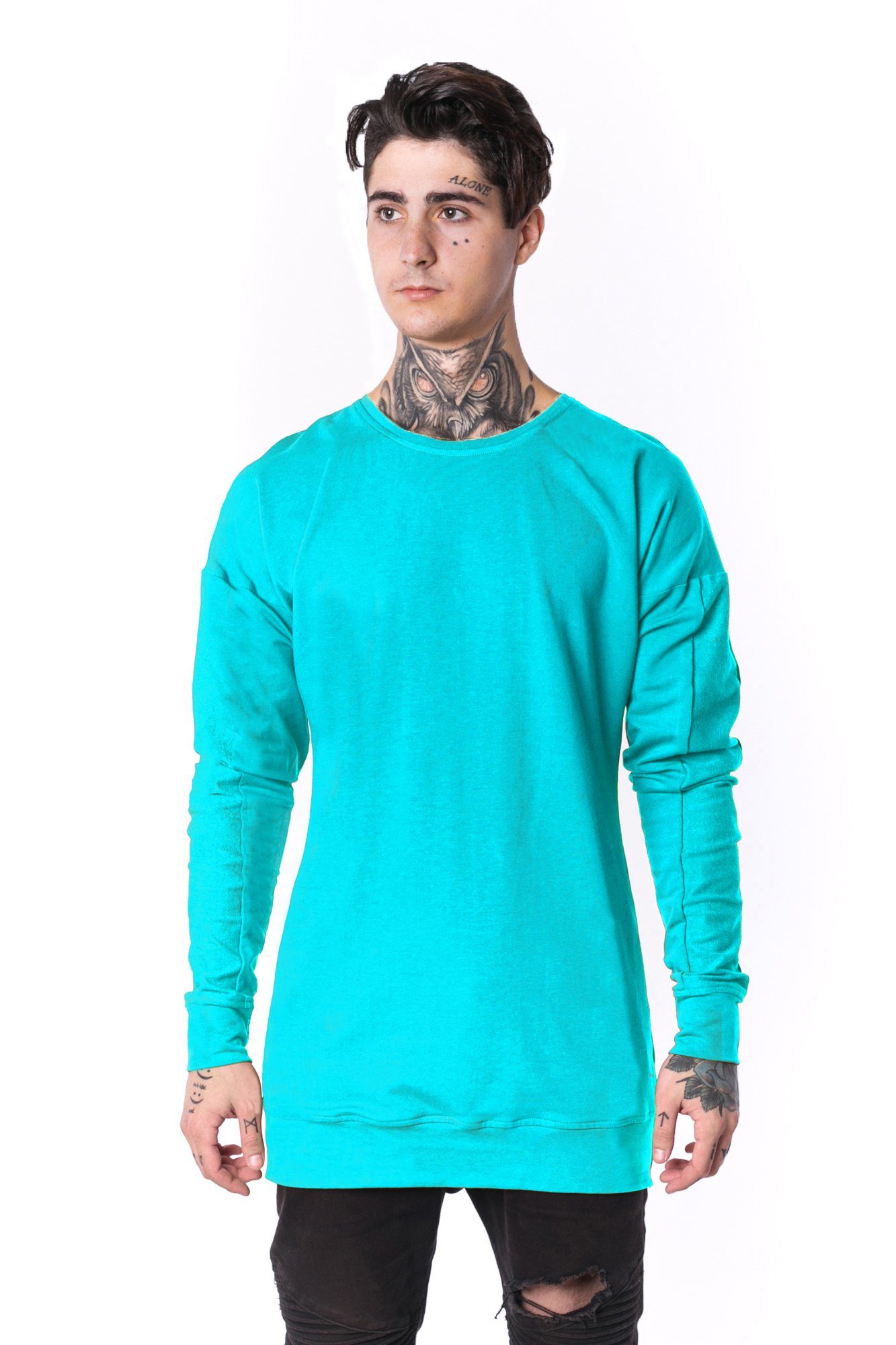 The Man Panelled Pullover Crewneck 17 // tyrkys