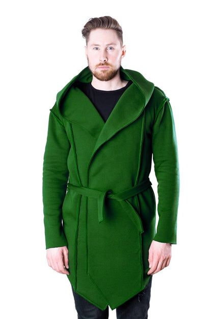 TheG Man Designer Cardigan 2.0 // green